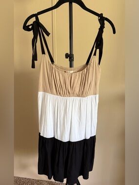 Mi Ami Jemma Colorblock Swing Summer Dress Size Small